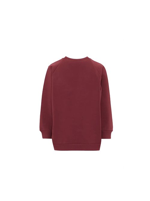 Felpa, bambino, logata. BALMAIN | BZ4I50 Z3728530CE
